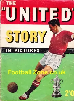 Manchester United Story In Pictures Magazine 1958 - Busby Babes