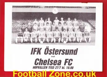 Ostersund v Chelsea 1982 - Sweden