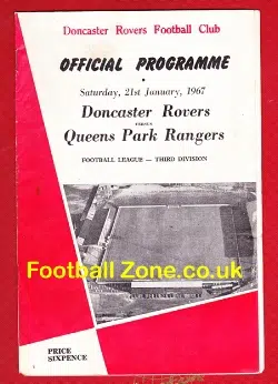 Doncaster Rovers v QPR 1967