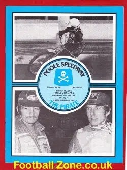 Poole Speedway v Halifax 1980