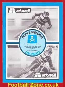Poole Speedway Blue Riband Cup 1980
