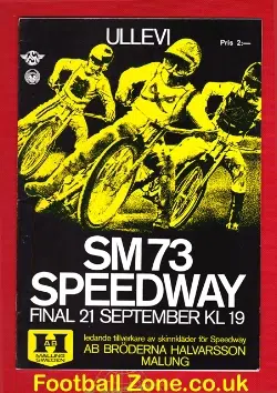 Sweden SM Speedway Final 1973