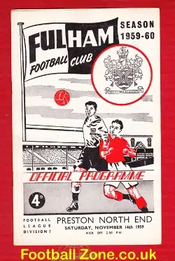 Fulham v Preston 1959
