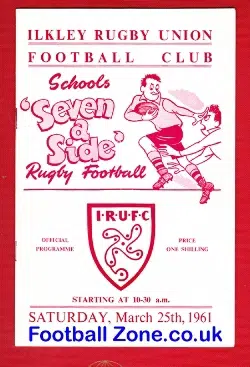 Ilkley Rugby Sevens 1961 - Schoolboys