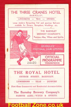 Barnsley v Doncaster Rovers 1956
