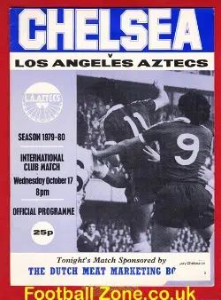 Chelsea v Los Angeles Aztecs 1979 – USA America Soccer Team