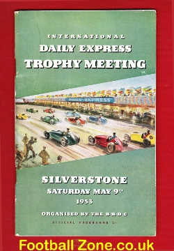 British Motor Car Racing Silverstone Trophy Meeting 1953