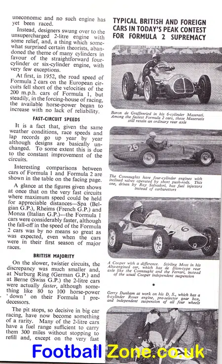 British Motor Car Racing Silverstone Trophy Meeting 1953