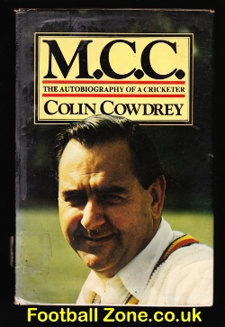 Cricket Colin Cowdrey MCC Cricketer Autobiography 1976