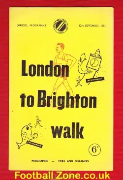 London To Brighton Walk Walking 1953
