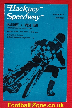 Hackney Speedway v West Ham 1969