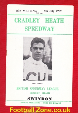 Cradley Heath Speedway v Swindon 1969 – Bernt Persson