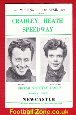 Cradley Heath Speedway v Newcastle 1969 – Bernt Persson