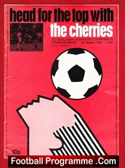 Bournemouth v Plymouth Argyle 1972