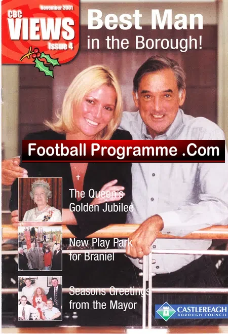 George Best Conferment Freedom Of Castlereagh Borough PLUS