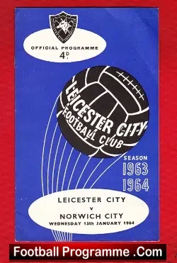 Leicester City v Norwich City 1964