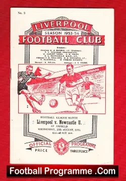Liverpool v Newcastle United 1953
