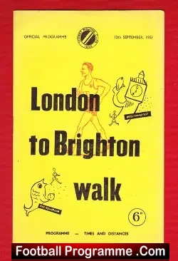 London To Brighton Walk Walking 1953