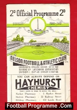 Nelson v Ashton United 1949