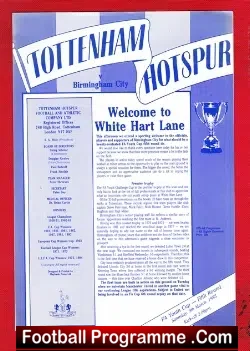 Tottenham Hotspur v Birmingham City 1985 – Youth Cup – Moncur