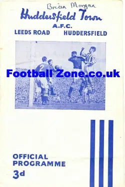 Huddersfield Town v Sunderland 1954