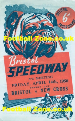 Bristol Speedway v New Cross 1950