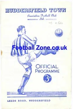 Huddersfield Town v Middlesbrough 1951