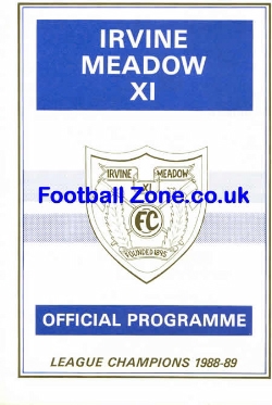 Nigel McCreath Testimonial Benefit Match Irvine Meadow 1991