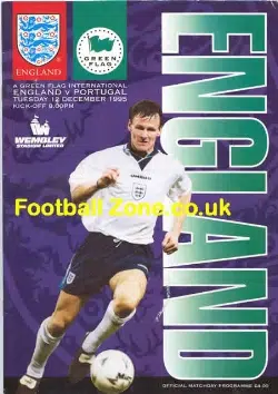 England v Portugal 1995