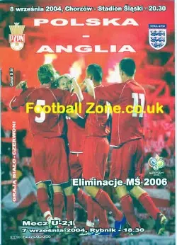 Poland v England 2004