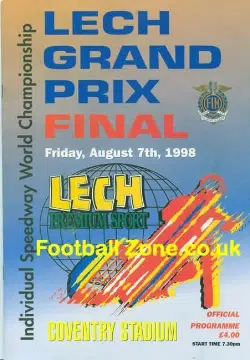 World Speedway Championship British Final 1998