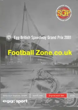 World Speedway Championship British Final 2001