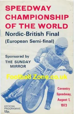 World Speedway Championship European Final 1973 Semi