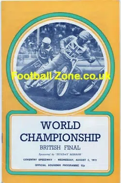 World Speedway Championship British Final 1972