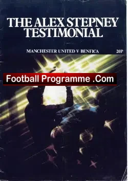 Alex Stepney Testimonial Benefit Match Manchester United 1977