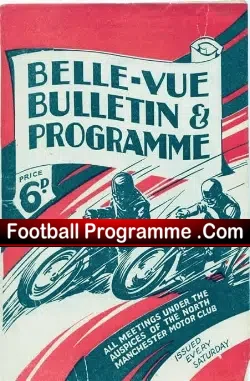 Belle Vue Speedway v Wimbledon 1947
