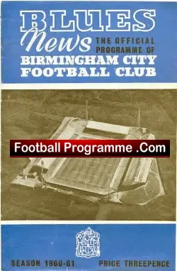 Birmingham City v Leicester City 1960