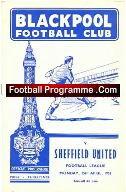 Blackpool v Sheffield United 1963