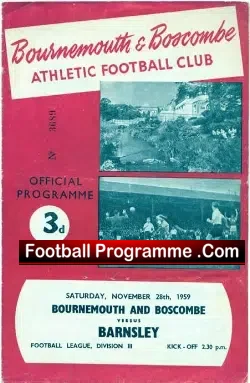 Bournemouth v Barnsley 1959