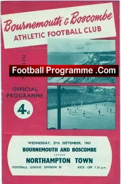 Bournemouth v Northampton Town 1961