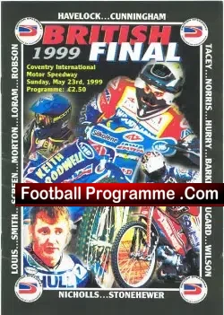 British Speedway Final 1999 BSPA