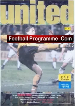 Cambridge United v Skonto Rigia 2001