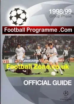 Champions League Official Group Phase Media Guide Book - football memorabilia