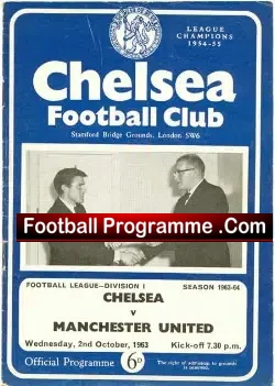 Chelsea v Manchester United 1963
