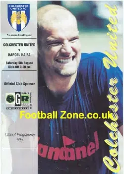 Colchester United v Hapoel Hafia 2003 – Pre season friendly
