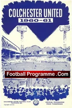 Colchester United v Shrewsbury Town 1960