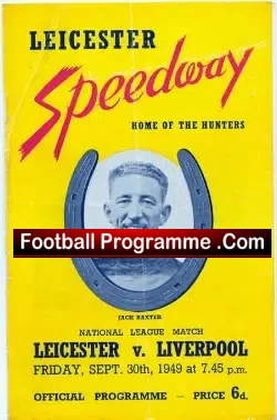 Coventry Speedway v Liverpool 1949