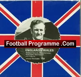 England v Wales 1977 – Under 21 at Molineux Wolves