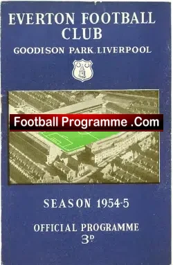 Everton v Cardiff City 1954