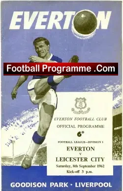 Everton v Leicester City 1963 – League Champions